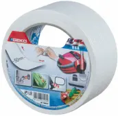 MINI ROLLO CINTA AMERICANA 10mt x50mm BLANCA GEKO