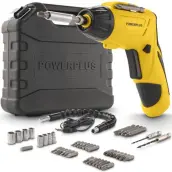 ATORNILLADOR BATERIA LITIO 4v MALETIN Y 47 ACCESORIOS POWX00406 POWERPLUS