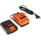 PACK BATERIA 20V (2000mAh) + CARGADOR POWDP90620 POWERPLUS