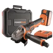 DESBARBADORA 115mm 1 BATERIA 40V Y CARGADOR POWDP35150 POWERPLUS