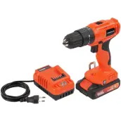 TALADRO PERCUTOR 20V CON BATERIA Y CARGADOR POWDPO1110 POWERPLUS