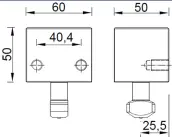 DISPOSITIVO PERSIANA MS-1 LLAVE TUBULAR 1/4 LYF