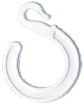 BOLSA 100 ANILLA BAÑO PATO FORMA ESE BLANCA 0230100