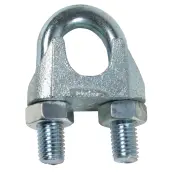 BOLSA 50 SUJETACABLES GALV. 3mm 1/8´ DIN 741