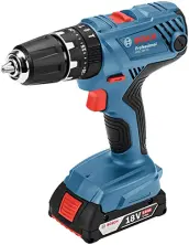 TALADRO PERCUTOR GSB 18V-21 CON 2 BAT. 2 Amp  BOSCH