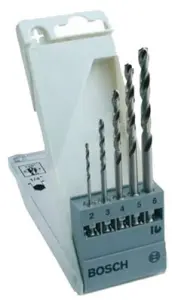 JUEGO 5 BROCAS HM PIEDRA UNEO 4-5-6-8-10mm BOSCH