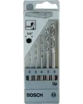 JUEGO 5 BROCAS MADERA UNEO 2-3-4-5-6mm BOSCH