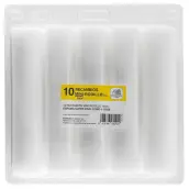 PAQ. 10 RECAMBIOS RODILLO ESPUMA 10cm 3241 BARBOSA