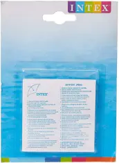 KIT 6 PARCHES REPARADOR PISCINA HINCHABLE 7x7cm 59631 INTEX