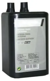 BATERIA LAMPARA SEÑALIZACION OBRA 4R25-6V 65022