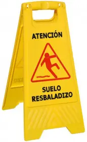 CABALLETE SEÑAL SUELO MOJADO 62cm 91033